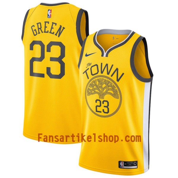 Golden State Warriors Trikot Draymond Green 23 2018-19 Nike Gelb Swingman - Herren Golden State Warriors Trikot Draymond Green 23 2018-19 Nike Gelb Swingman - Herren